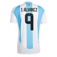 Argentina Julian Alvarez #9 Replica Home Shirt Copa America 2024 Short Sleeve
